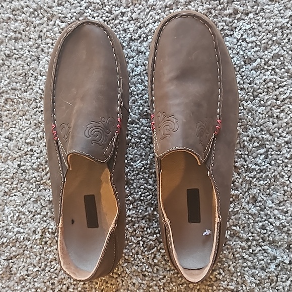 $140 9 Tooled Leather Olukai Korean Slip-ons as if new firm$ - Picture 14 of 14